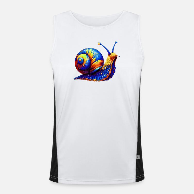 Snail Men's Functional Contrast Tank Top 
