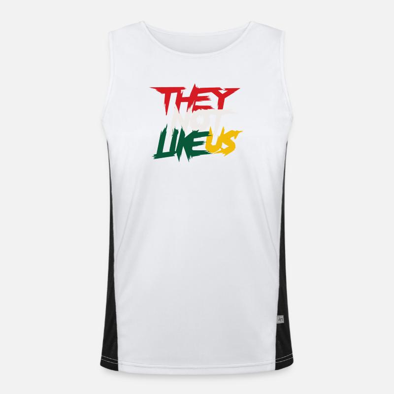 Bold Identity Statement Men's Functional Contrast Tank Top 