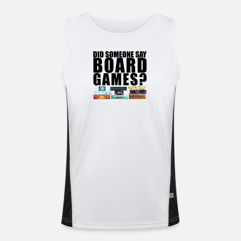 Did someone say board games? Brettspiele Funktionelles Kontrast-Tank Top für Männer 