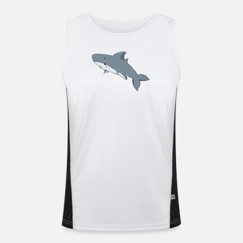 Requin Débardeur respirant contrasté Homme 
