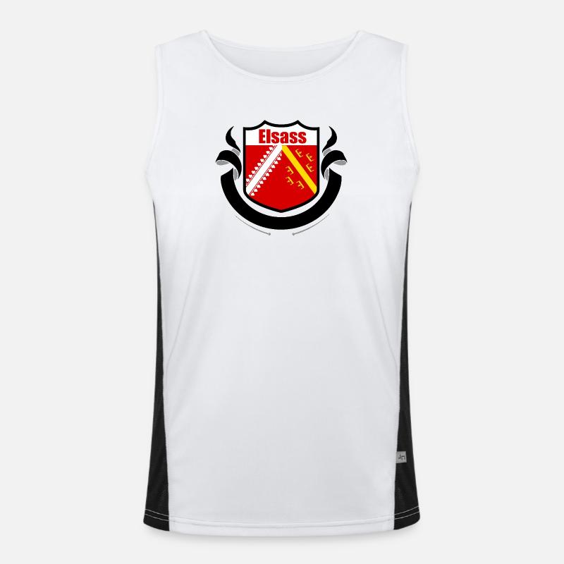 Elsass Men's Functional Contrast Tank Top 