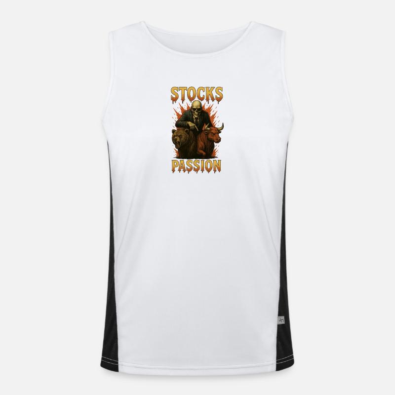 Share Passion Men's Functional Contrast Tank Top 