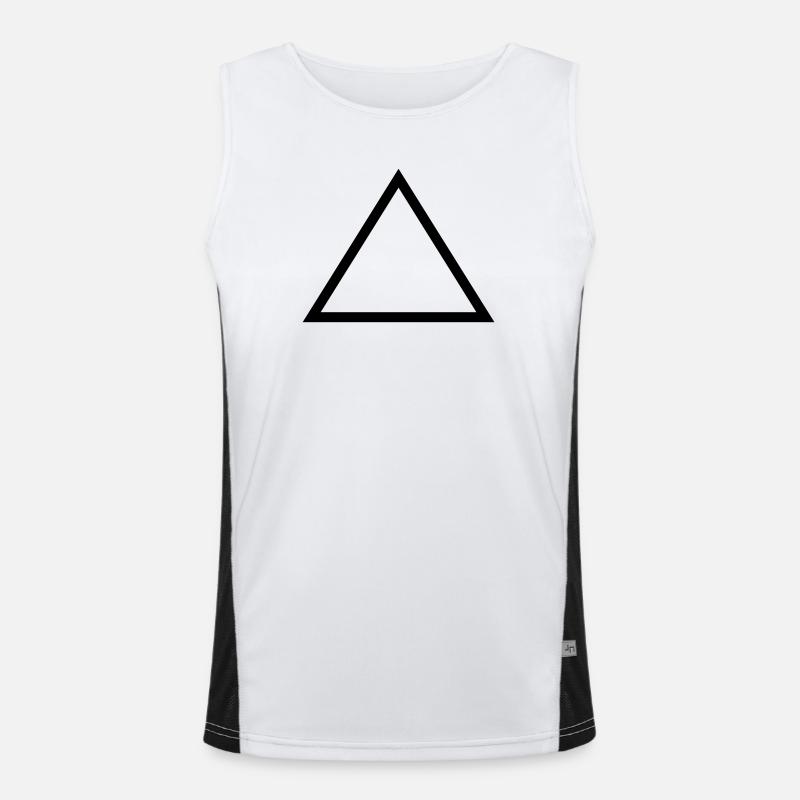 Triangle Débardeur respirant contrasté Homme 