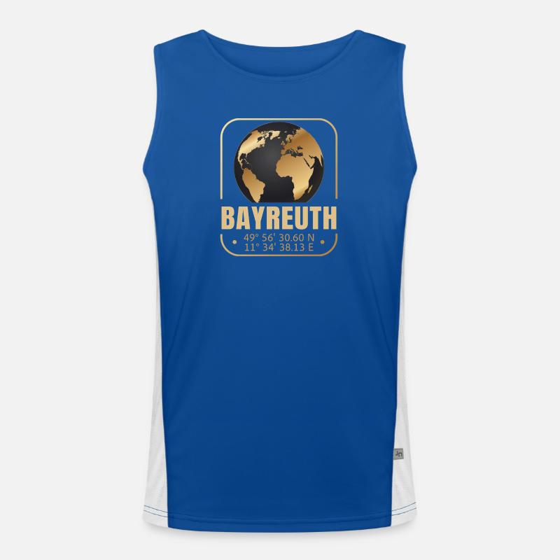 Bayreuth Funktionelles Kontrast-Tank Top für Männer 