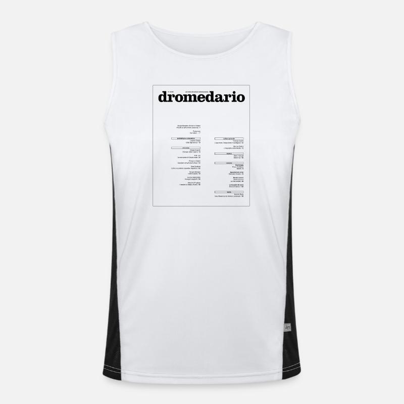 Dromedary 1 Men's Functional Contrast Tank Top 