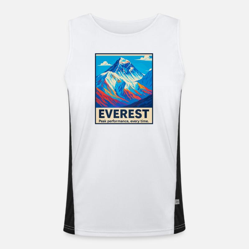 Everest – Performances de pointe Débardeur respirant contrasté Homme 