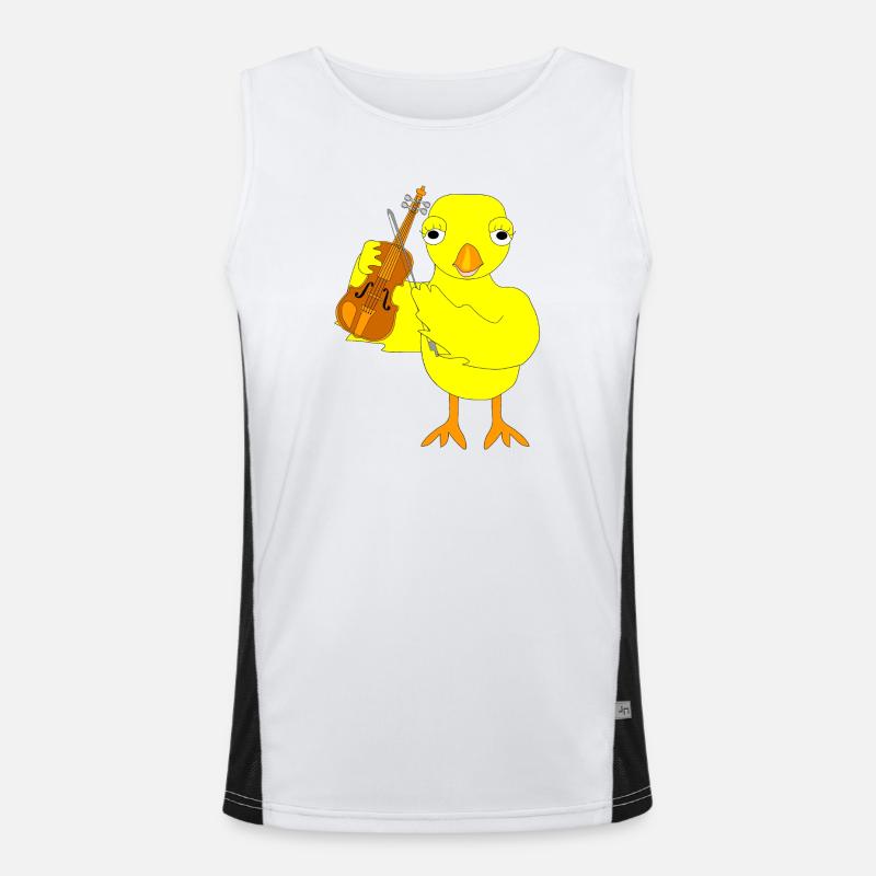 Violon Chick Débardeur respirant contrasté Homme 
