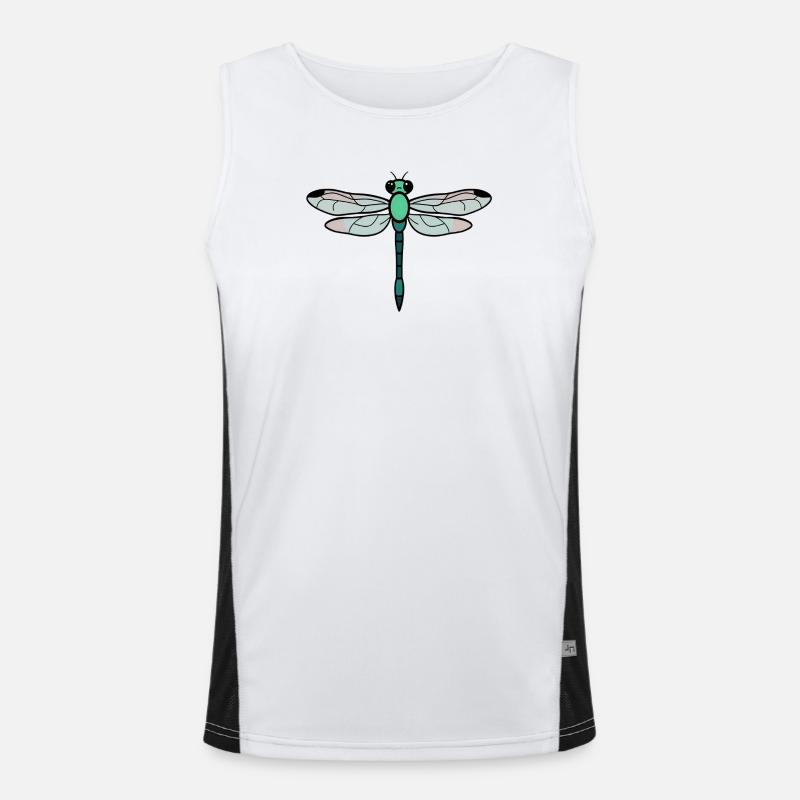 Dragonfly Men's Functional Contrast Tank Top 