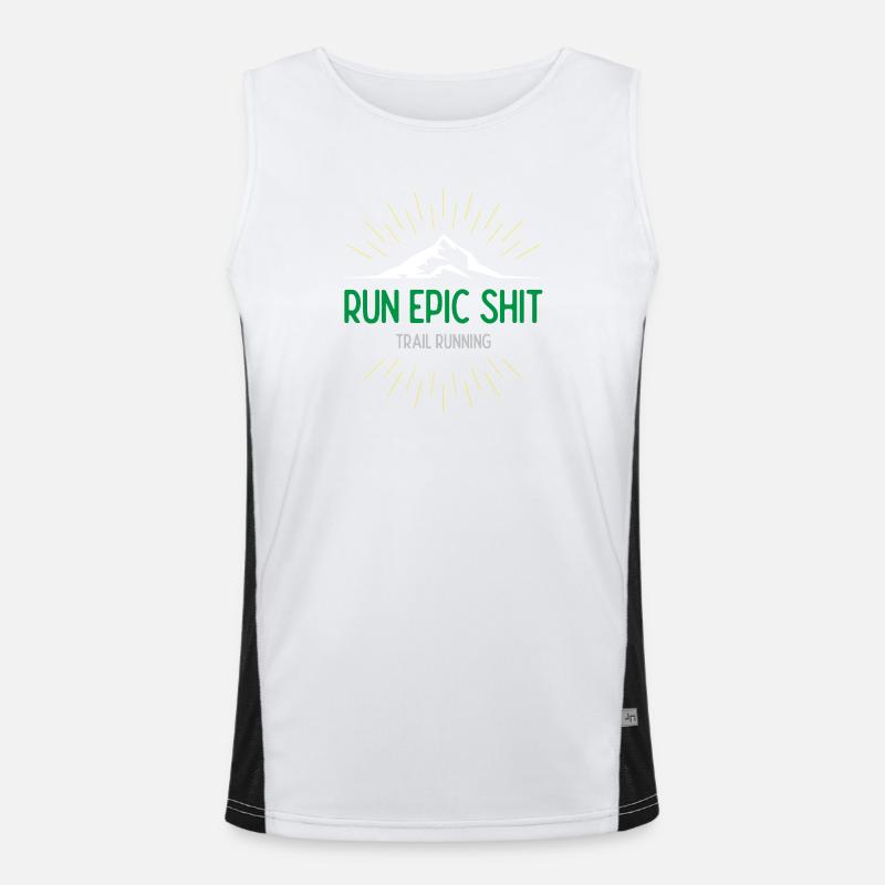 Run Epic Shit - Trail Running Débardeur respirant contrasté Homme 