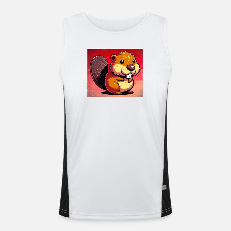 beaver Men's Functional Contrast Tank Top 