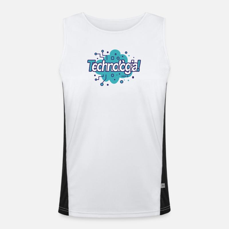 technology Men's Functional Contrast Tank Top 