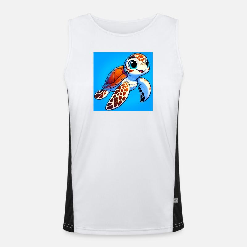 turtle Men's Functional Contrast Tank Top 