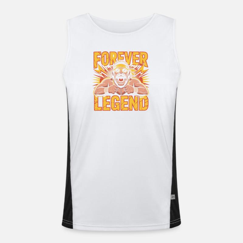 Ewige Legende Funktionelles Kontrast-Tank Top für Männer 
