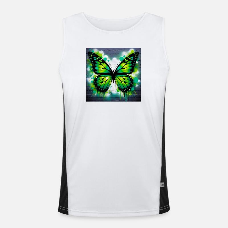 papillon Débardeur respirant contrasté Homme 