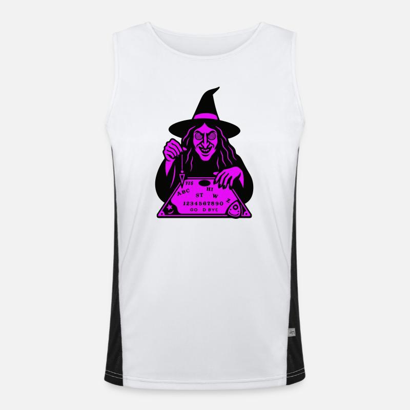 Hypnotic Witch Board Funktionelles Kontrast-Tank Top für Männer 