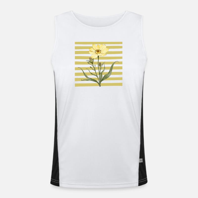 The Bloom - Blossom Men's Functional Contrast Tank Top 