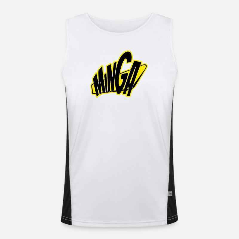 Minga München 089  Funktionelles Kontrast-Tank Top für Männer 