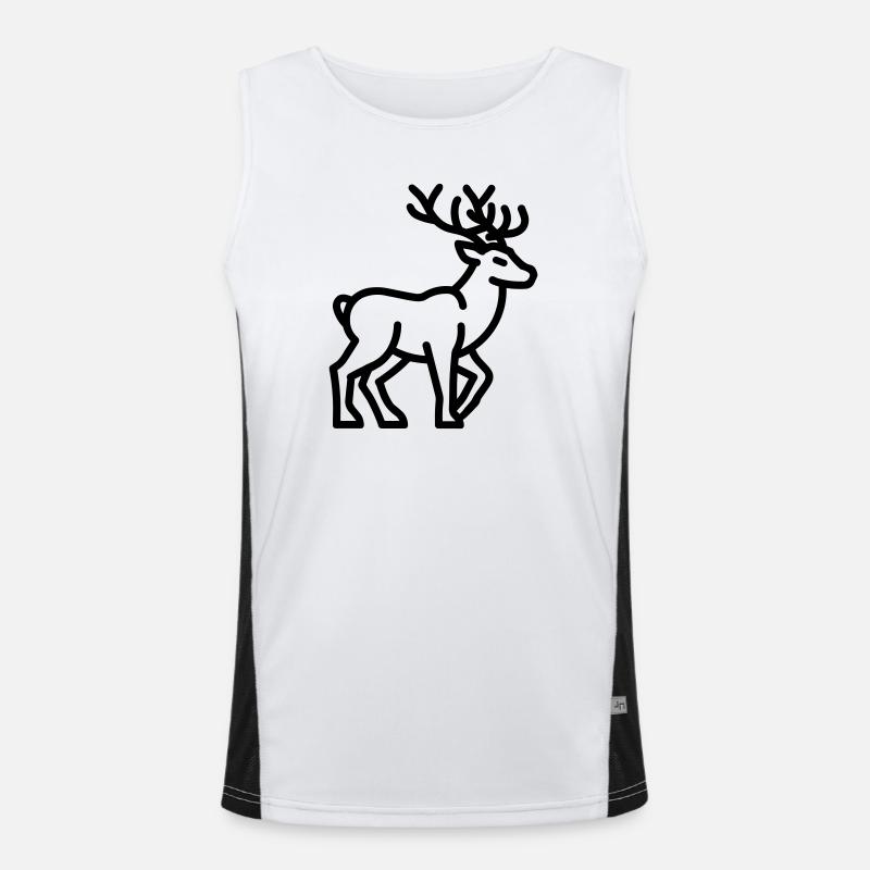 caribou Men's Functional Contrast Tank Top 