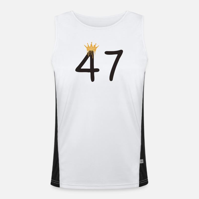 47 Men's Functional Contrast Tank Top 