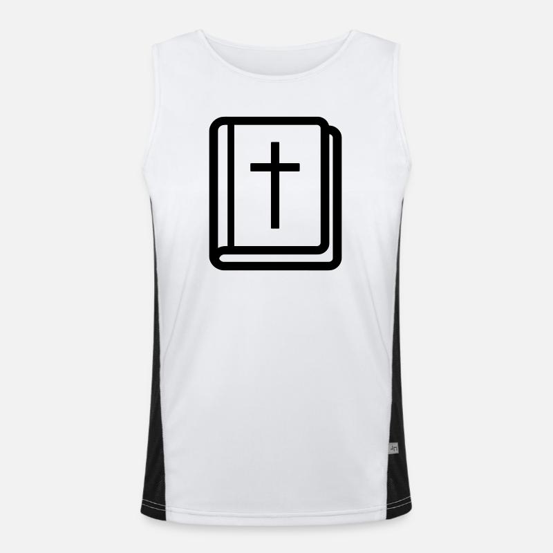 bible Débardeur respirant contrasté Homme 