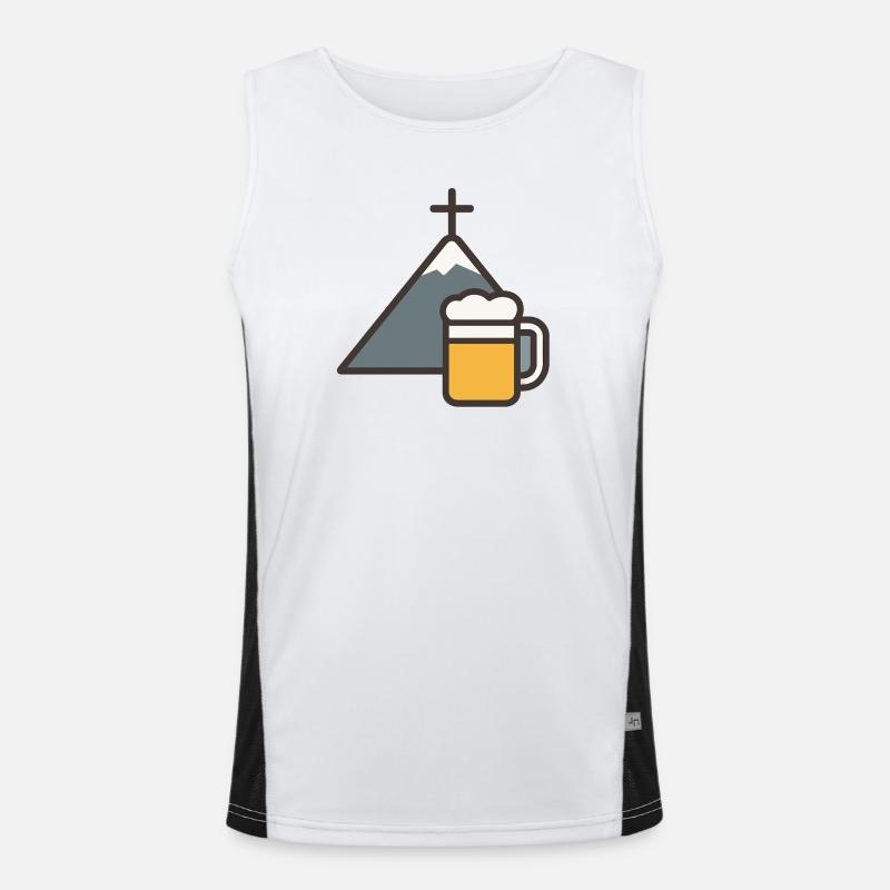 Bergkreuz Beer Summit Men's Functional Contrast Tank Top 