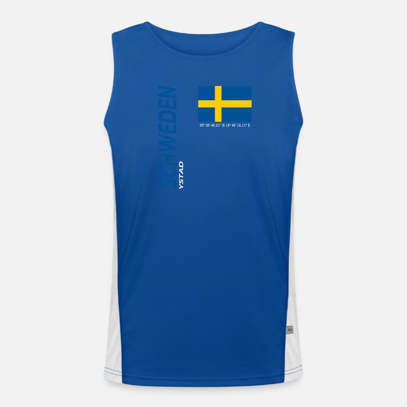 Ystad Débardeur respirant contrasté Homme 