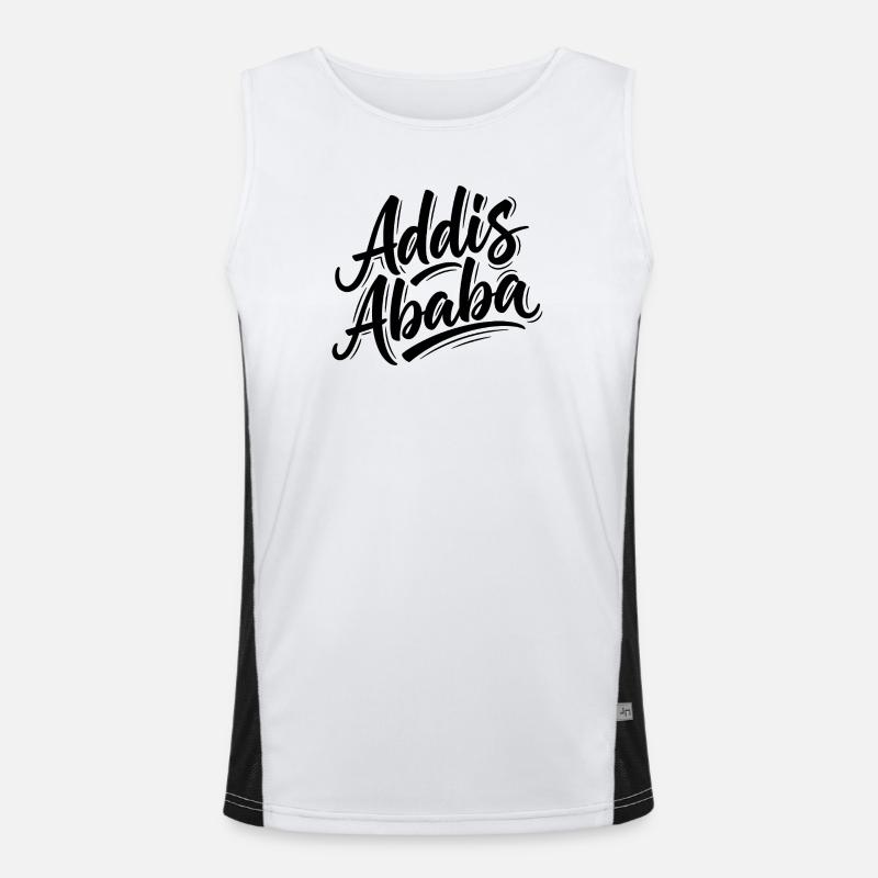 Addis-Abeba Débardeur respirant contrasté Homme 