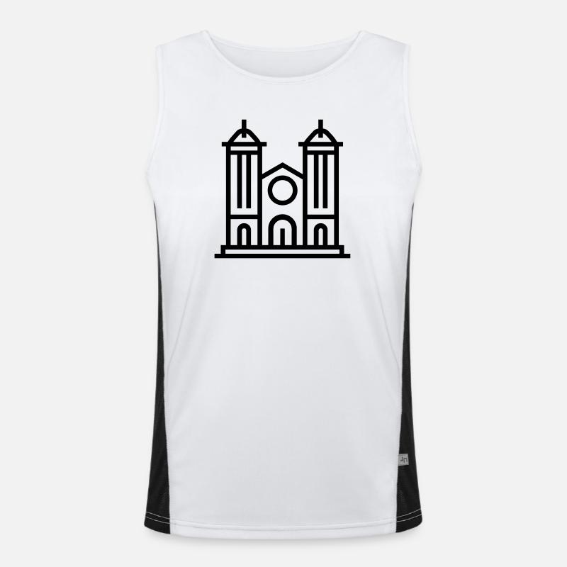 cathedral Men's Functional Contrast Tank Top 