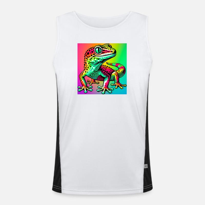 Gecko Débardeur respirant contrasté Homme 