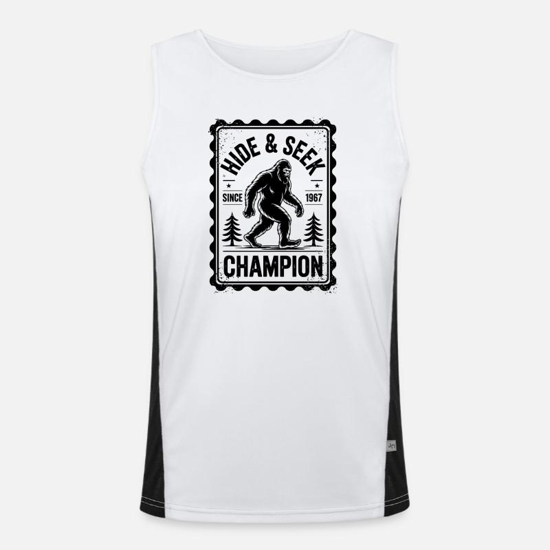 Cache-cache Champion Bigfoot Débardeur respirant contrasté Homme 