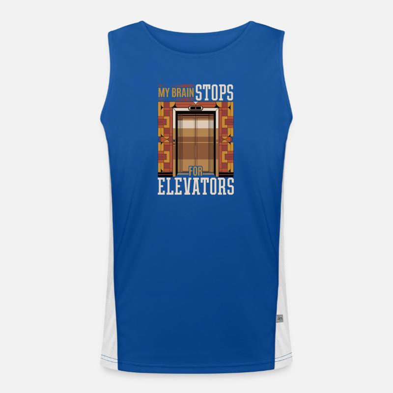 Elevator toddler & kids Men's Functional Contrast Tank Top 