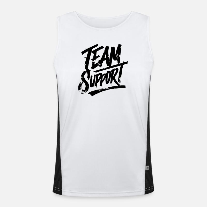 Team Support Association Men's Functional Contrast Tank Top 