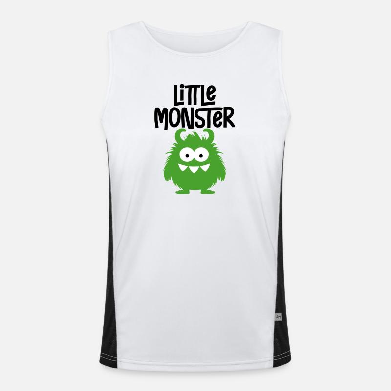 Kleines Monster Funktionelles Kontrast-Tank Top für Männer 