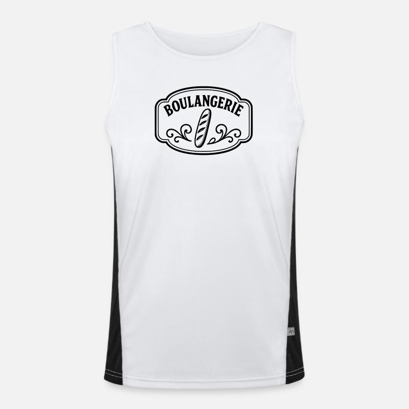 bakery Men's Functional Contrast Tank Top 