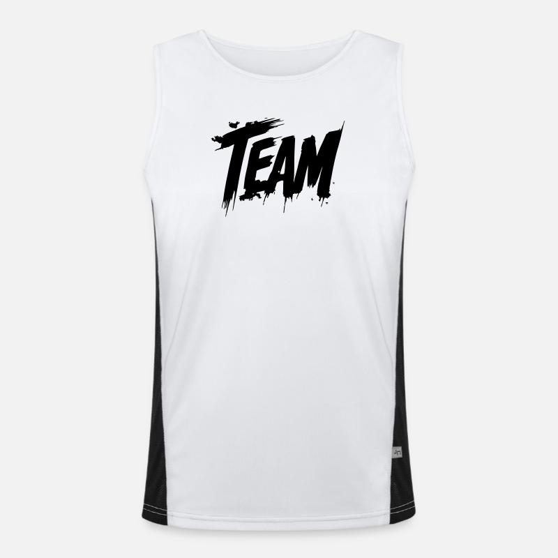 Team Group Men's Functional Contrast Tank Top 
