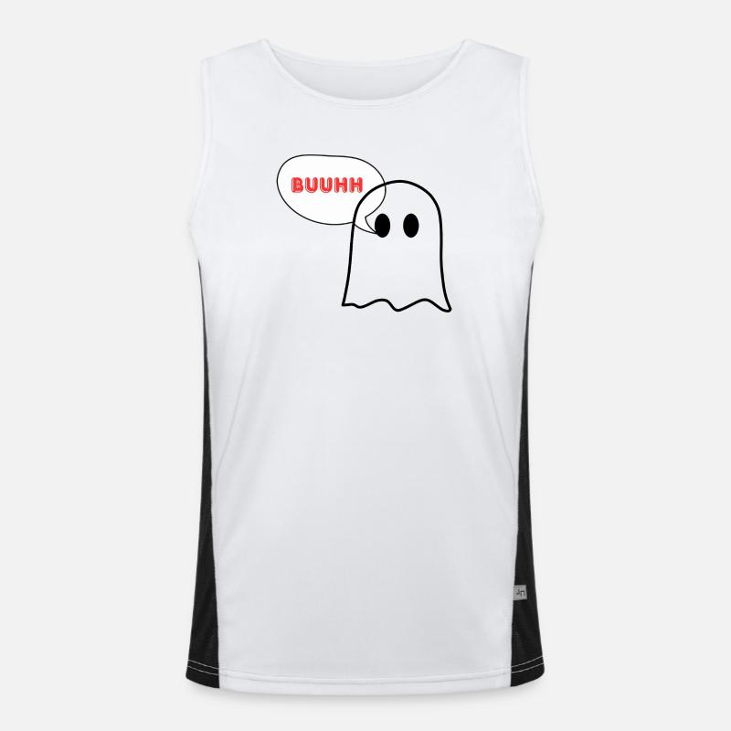 Ausdrucksvolle Comic-Redewendung Funktionelles Kontrast-Tank Top für Männer 