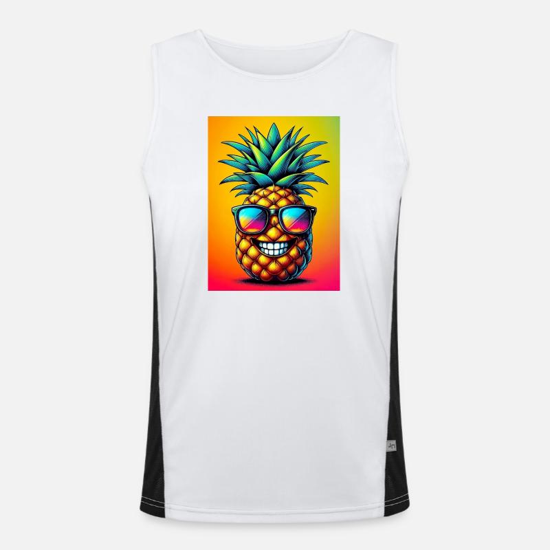 Pineapple Men's Functional Contrast Tank Top 