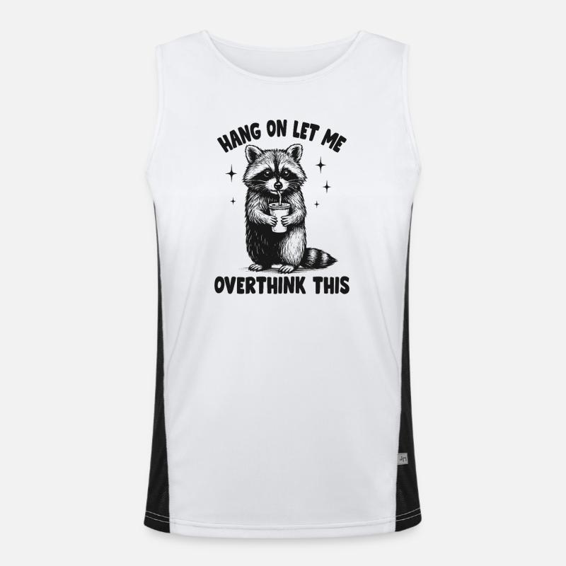 Raton Dialectique Réfléchi Satisfaction Débardeur respirant contrasté Homme 