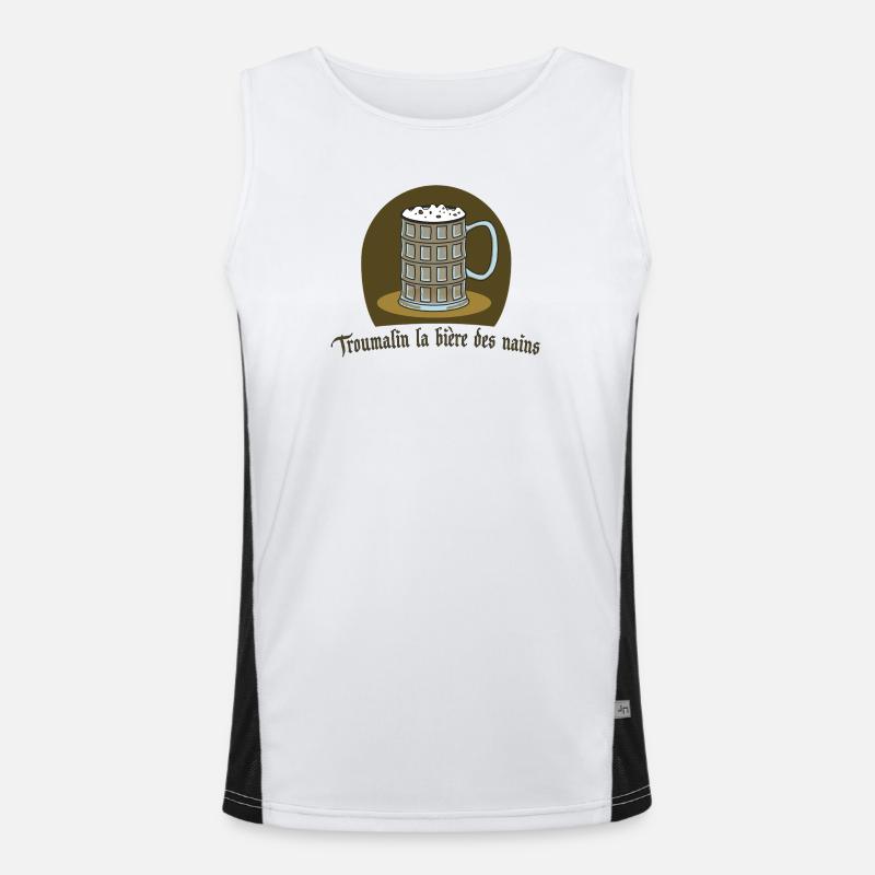 Troumalin Bier von Helfspawn Funktionelles Kontrast-Tank Top für Männer 