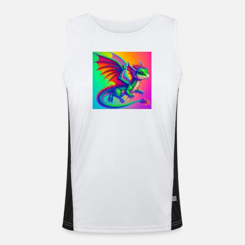 dragon Men's Functional Contrast Tank Top 
