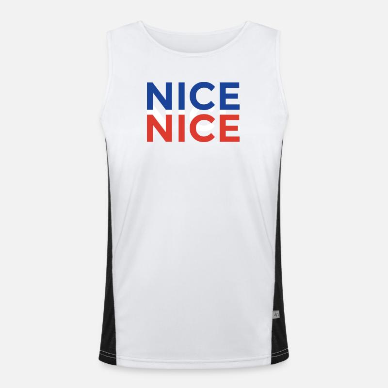 Nice Keepsake Men's Functional Contrast Tank Top 