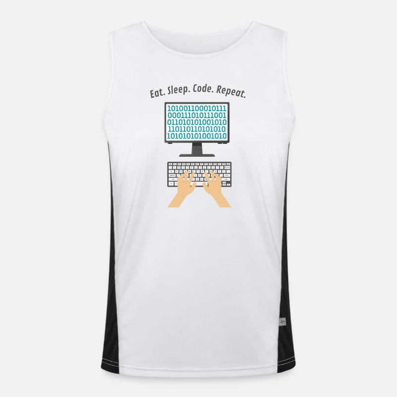 Programmer Products Men's Functional Contrast Tank Top 