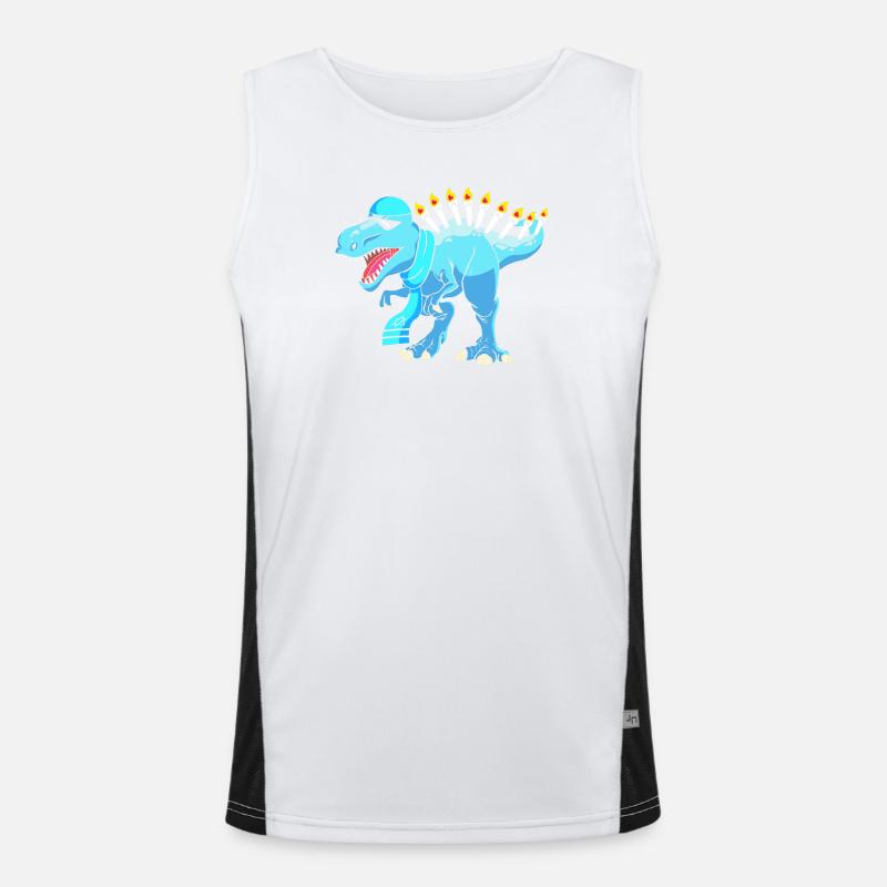 Hanoukka Hanoukka Hanoukka Débardeur respirant contrasté Homme 