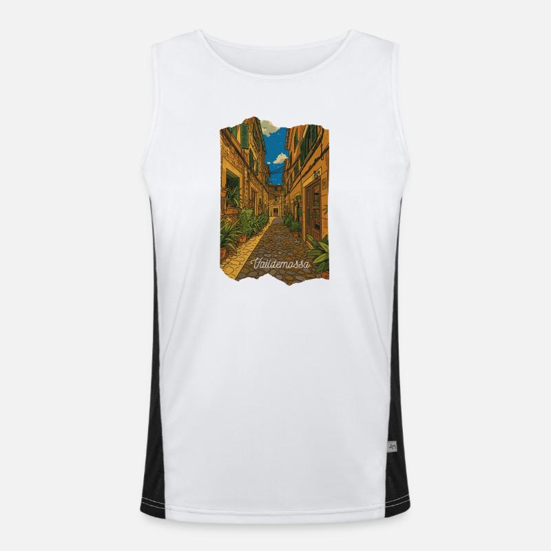 Valldemossa - Majorque Débardeur respirant contrasté Homme 