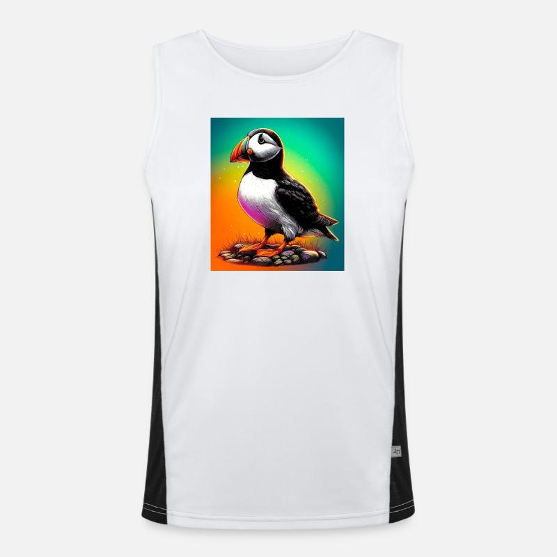 puffin Men's Functional Contrast Tank Top 