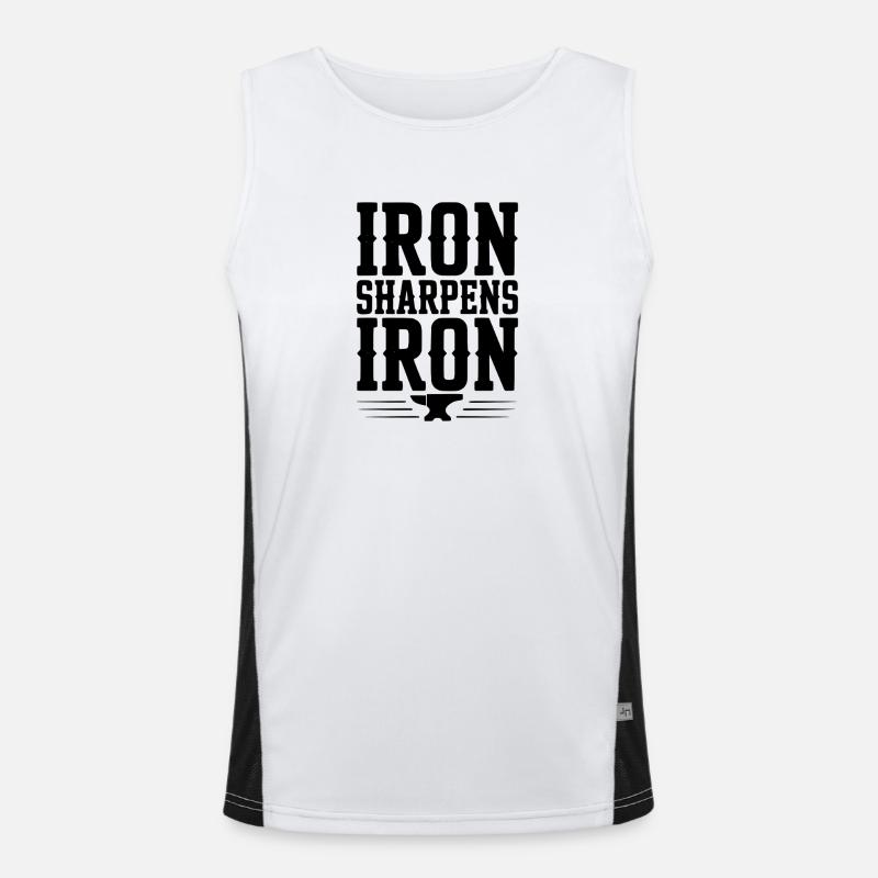 Iron Sharpens Iron Men's Functional Contrast Tank Top 