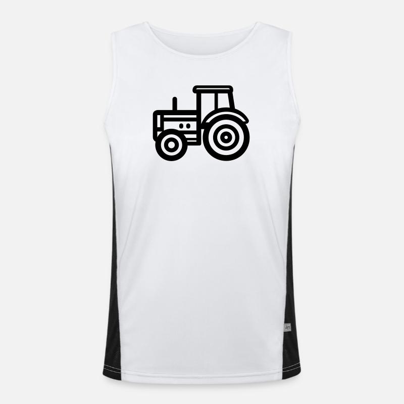Traktor Funktionelles Kontrast-Tank Top für Männer 