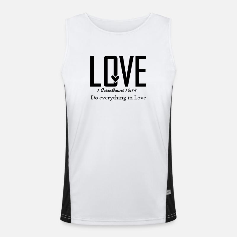 Design analysis missing – upload image again Men's Functional Contrast Tank Top 