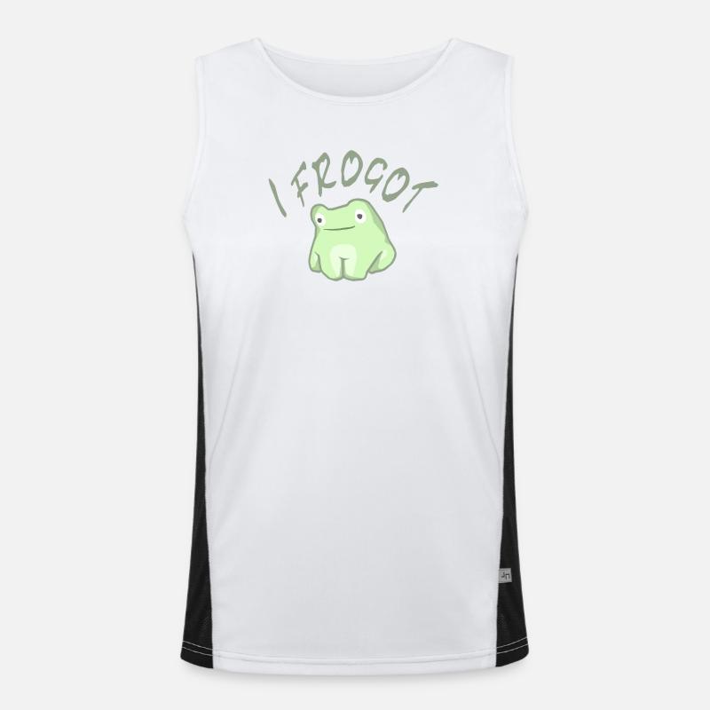 Frogot light Men's Functional Contrast Tank Top 