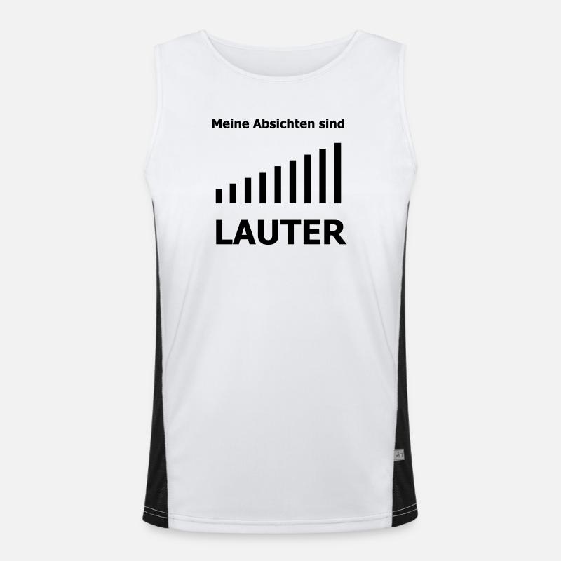 Lauter Funktionelles Kontrast-Tank Top für Männer 